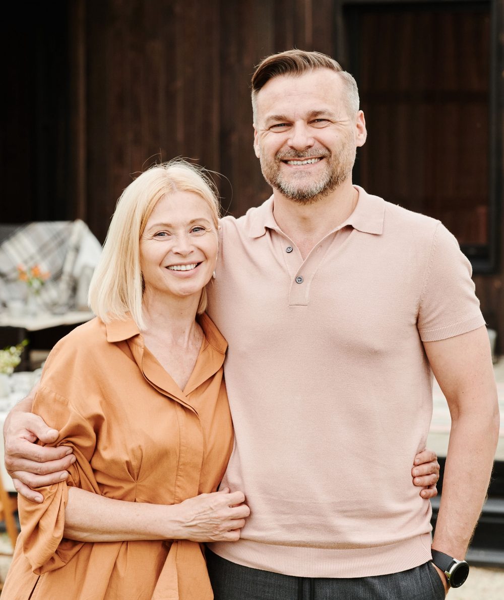 A couple enjoying retirement